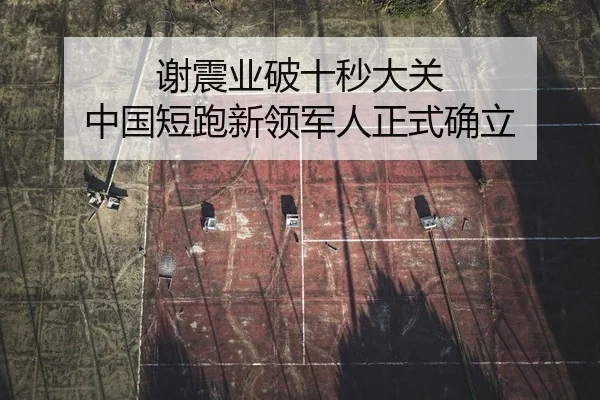 谢震业破十秒大关 中国短跑新领军人正式确立